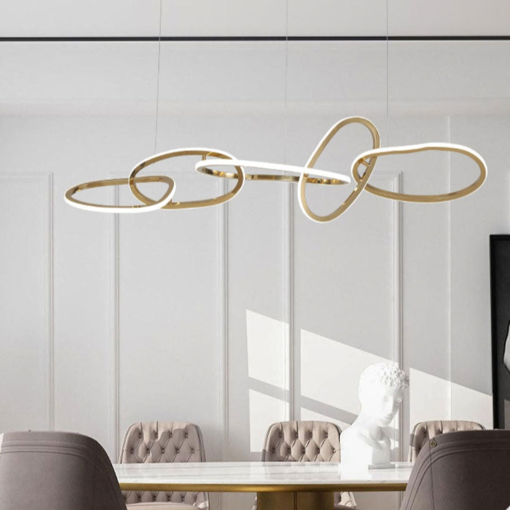 Modern Oval Chandelier-3