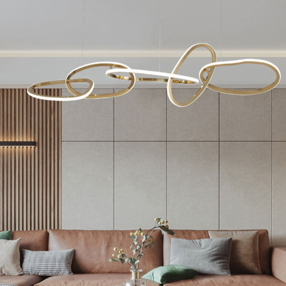 Modern Oval Chandelier-1