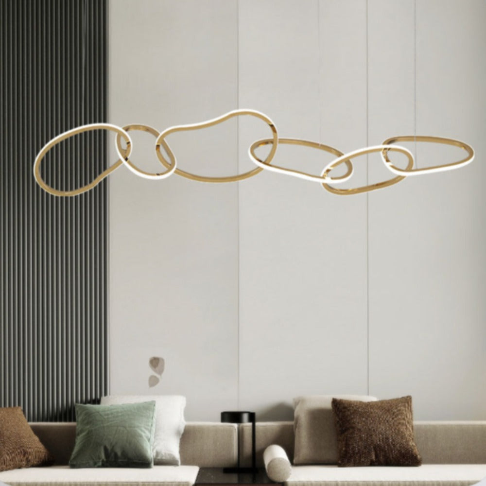 Modern Oval Chandelier-4