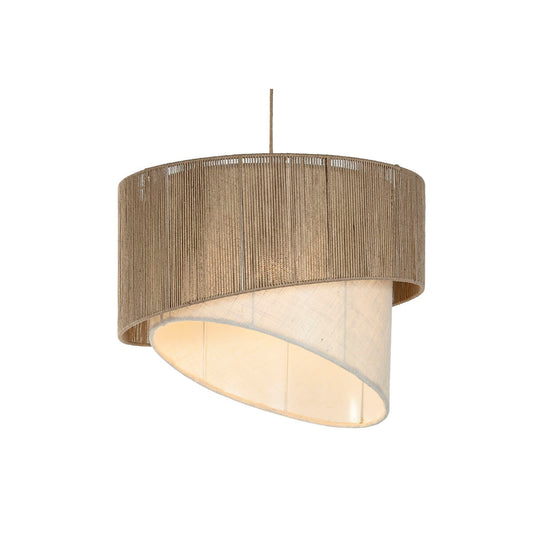 Ceiling Light Home ESPRIT Brown Jute Metal Rope 60 x 60 x 50 cm-0