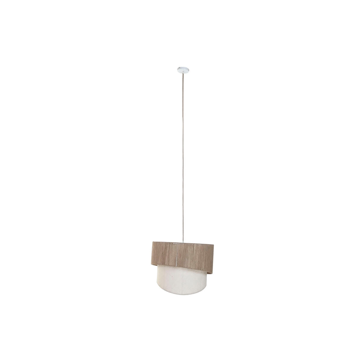 Ceiling Light Home ESPRIT Brown Jute Metal Rope 60 x 60 x 50 cm-3