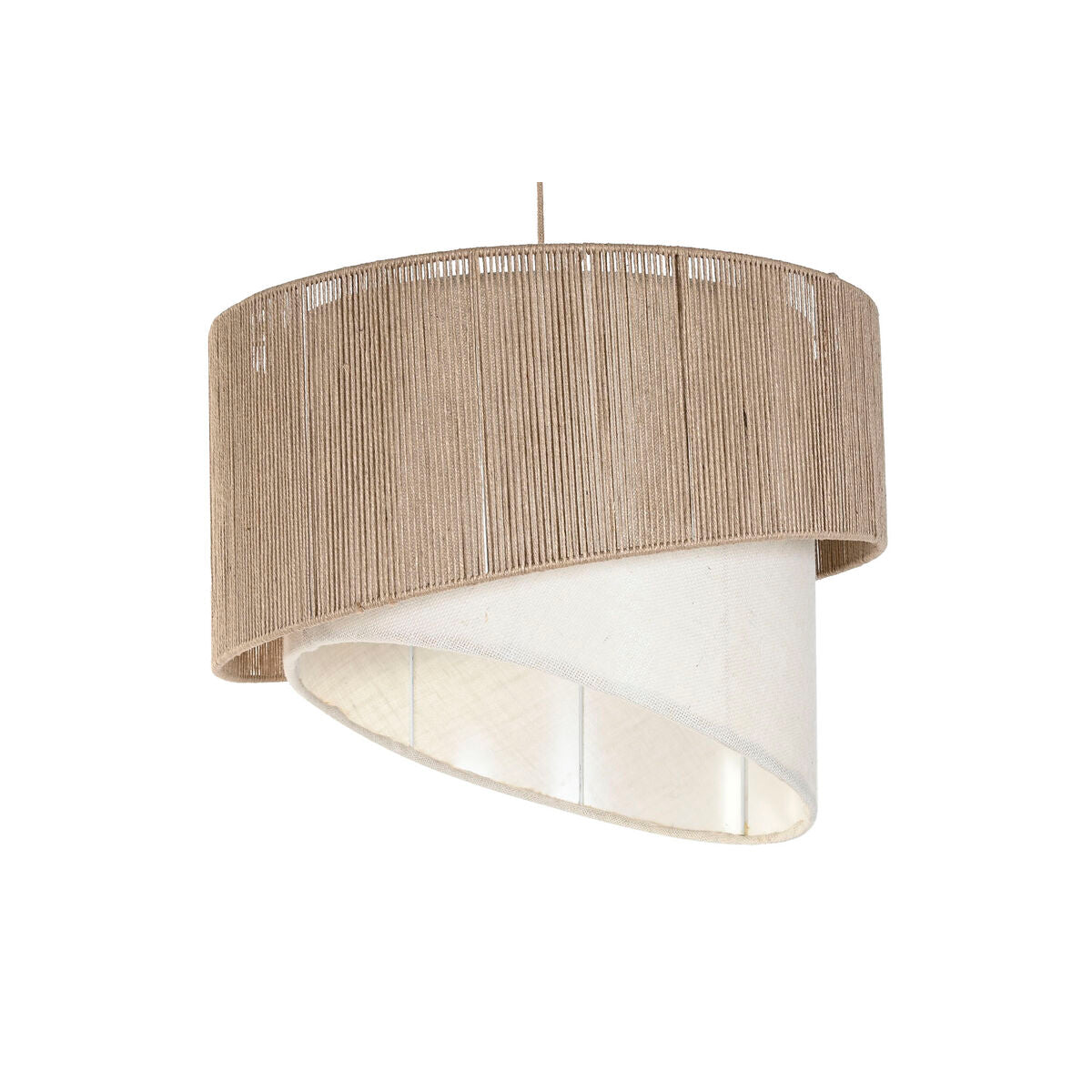Ceiling Light Home ESPRIT Brown Jute Metal Rope 60 x 60 x 50 cm-1