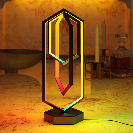Geometric Table Lamp-0